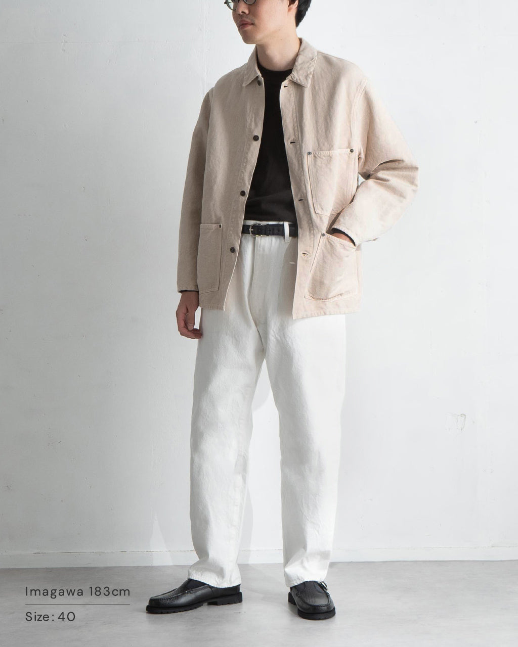 KAPTAIN SUNSHINE 캡틴 선샤인 커버 올 재킷 COVERALL JACKET 라이트 아우터 워크 재킷 KS25SJK11【무료우송】