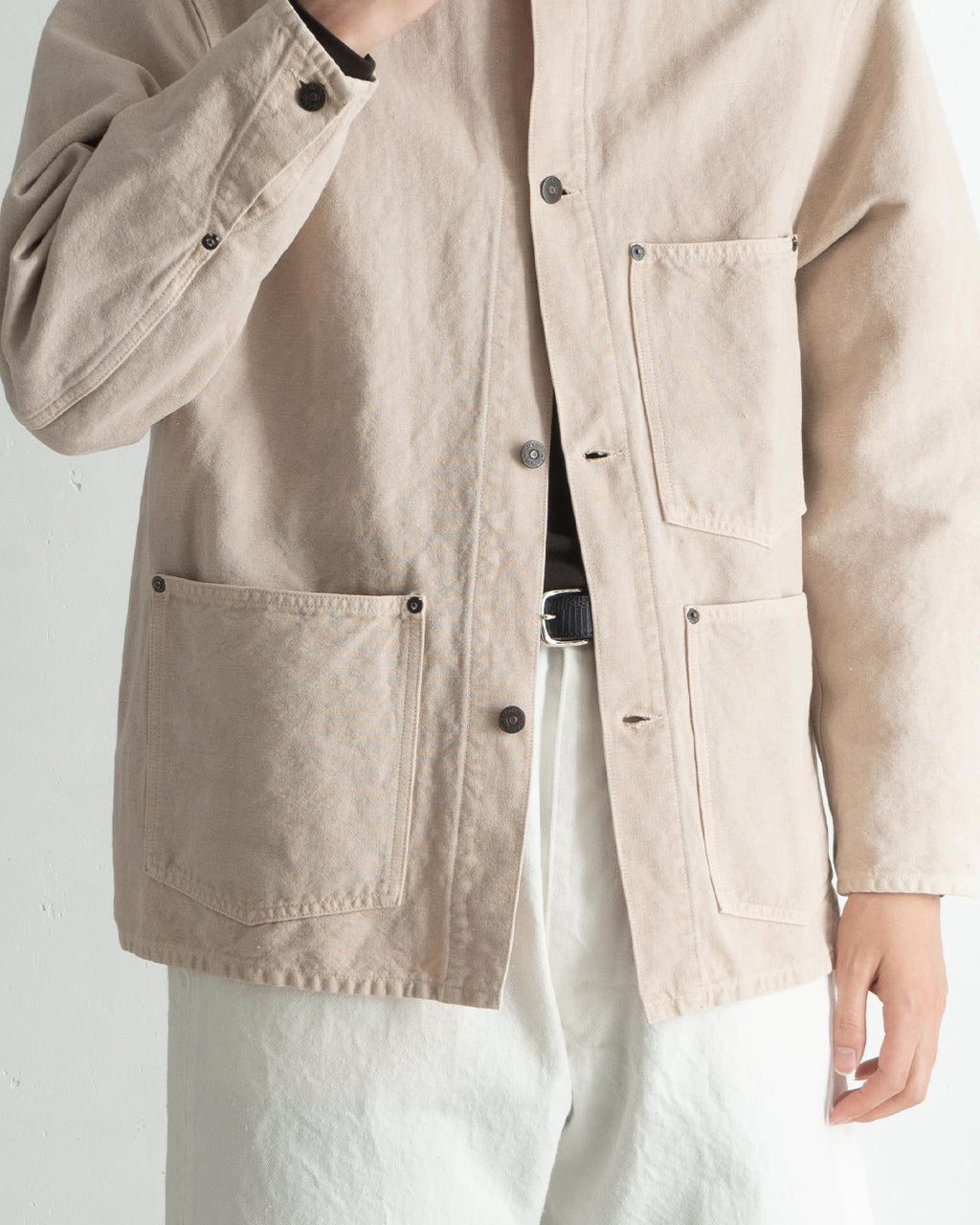 KAPTAIN SUNSHINE 캡틴 선샤인 커버 올 재킷 COVERALL JACKET 라이트 아우터 워크 재킷 KS25SJK11【무료우송】