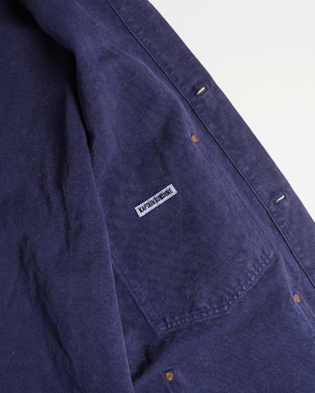 KAPTAIN SUNSHINE 캡틴 선샤인 커버 올 재킷 COVERALL JACKET 라이트 아우터 워크 재킷 KS25SJK11【무료우송】