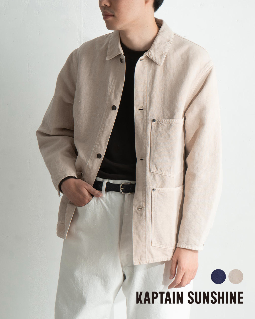 【SALE!20%OFF】カバーオールジャケット COVERALL JACKET ライトアウター ワークジャケット KS25SJK11