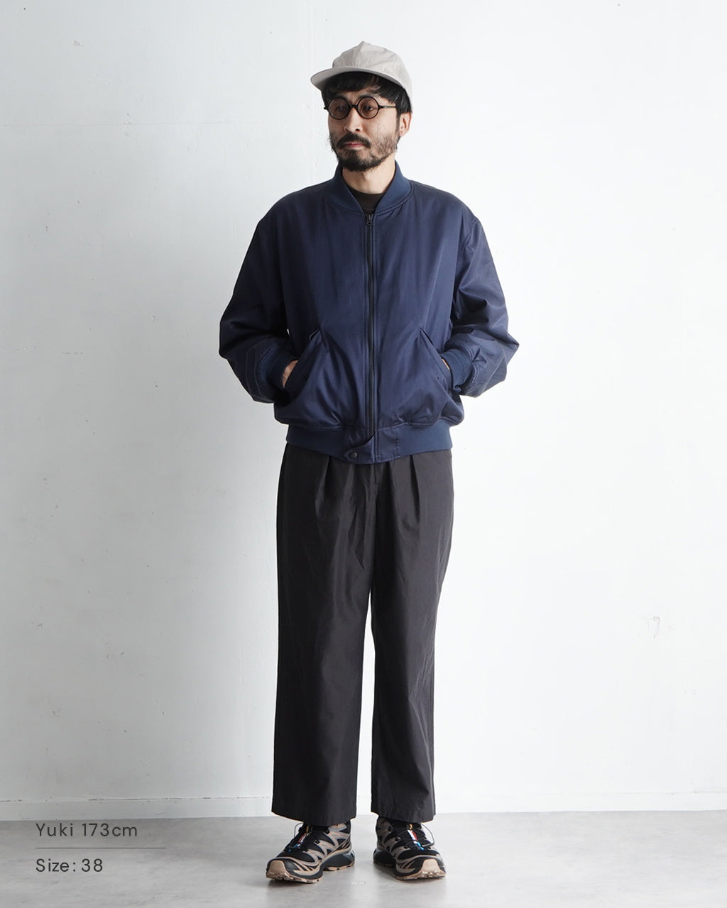 KAPTAIN SUNSHINE キャプテンサンシャイン フライトジャケット USA Cotton Satin Flight Jacket USAコットン サテン ブルゾン KS25SJK13【送料無料】