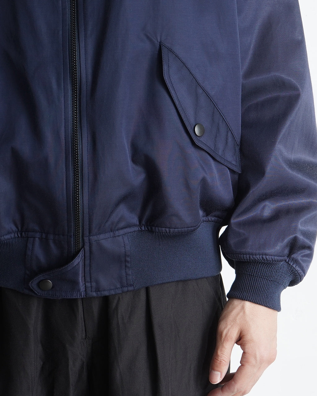 【SALE!20%OFF】フライトジャケット USA Cotton Satin Flight Jacket USAコットン サテン ブルゾン KS25SJK13