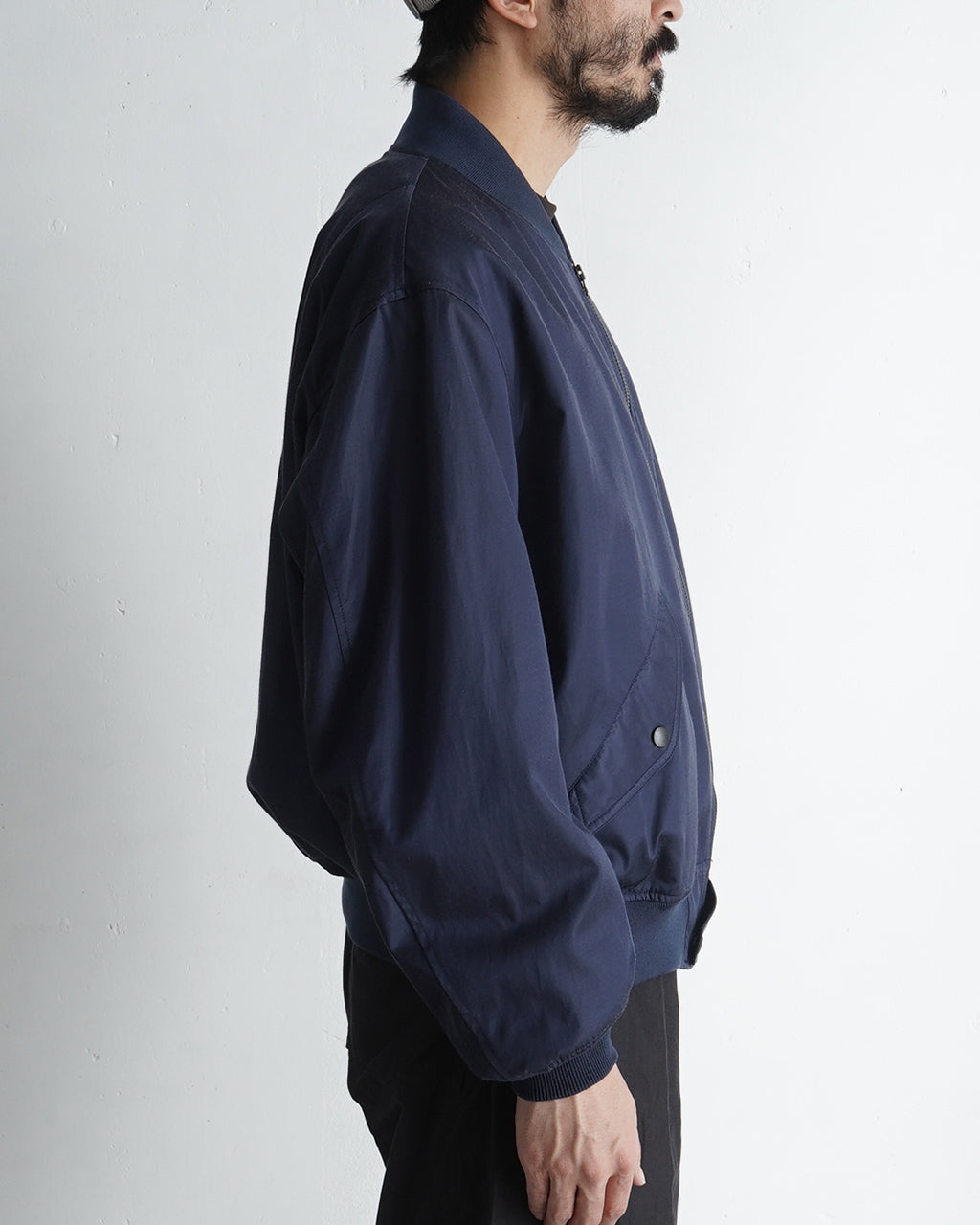 【SALE!20%OFF】フライトジャケット USA Cotton Satin Flight Jacket USAコットン サテン ブルゾン KS25SJK13