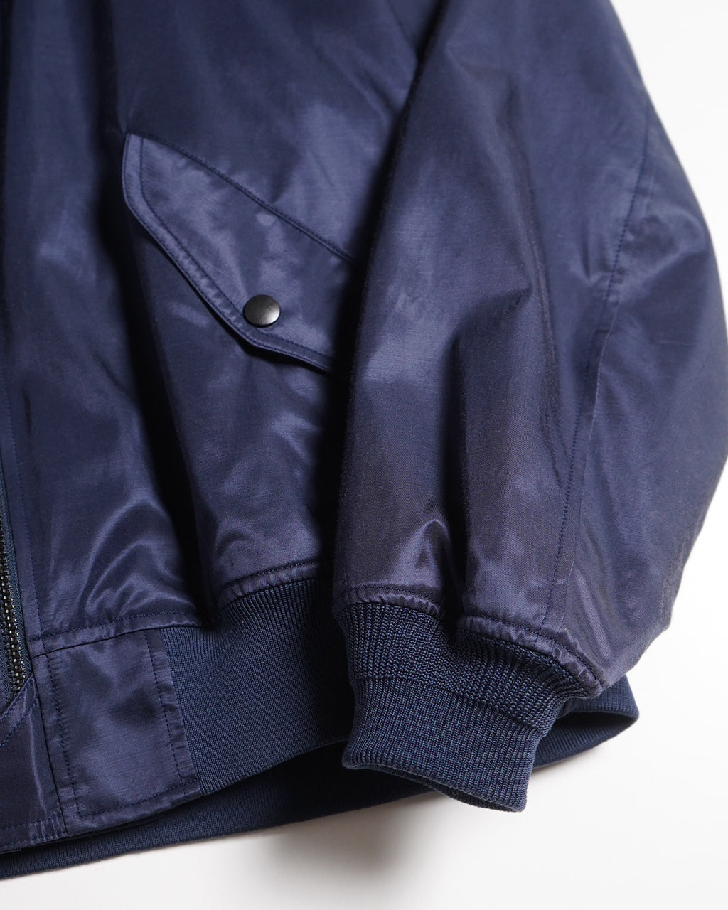 【SALE!20%OFF】フライトジャケット USA Cotton Satin Flight Jacket USAコットン サテン ブルゾン KS25SJK13