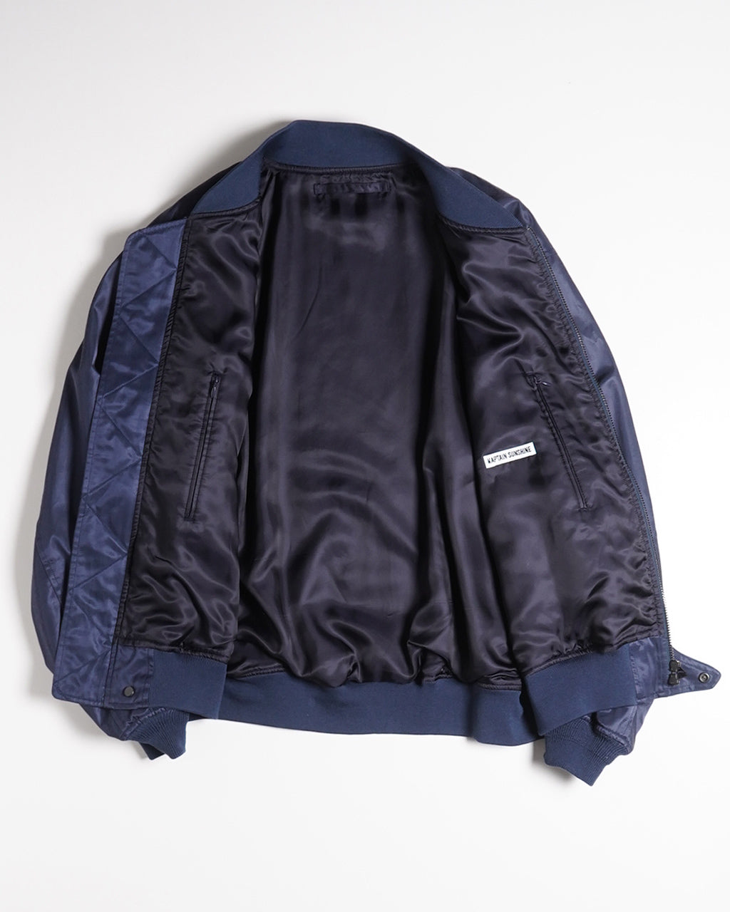 KAPTAIN SUNSHINE キャプテンサンシャイン フライトジャケット USA Cotton Satin Flight Jacket USAコットン サテン ブルゾン KS25SJK13【送料無料】