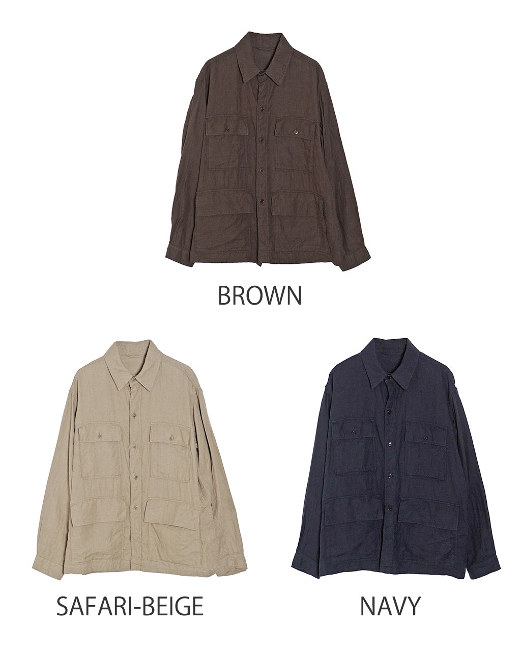 【アウトレット!30%OFF】KAPTAIN SUNSHINE キャプテンサンシャイン サファリシャツジャケット エジプト綿シルク シアサッカー サファリジャケット Safari Shirt Jacket KS25SJK20【送料無料】