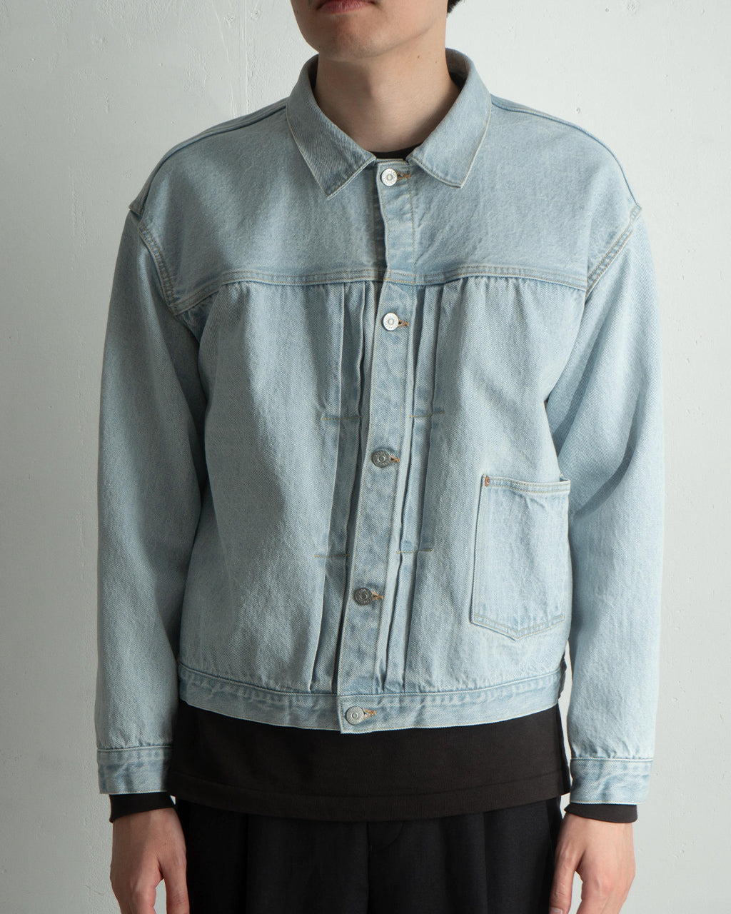 デニム トラッカー 1ポケット ジャケット Denim Tracker 1P Jacket ライトアウター Gジャン KS25SJK28
