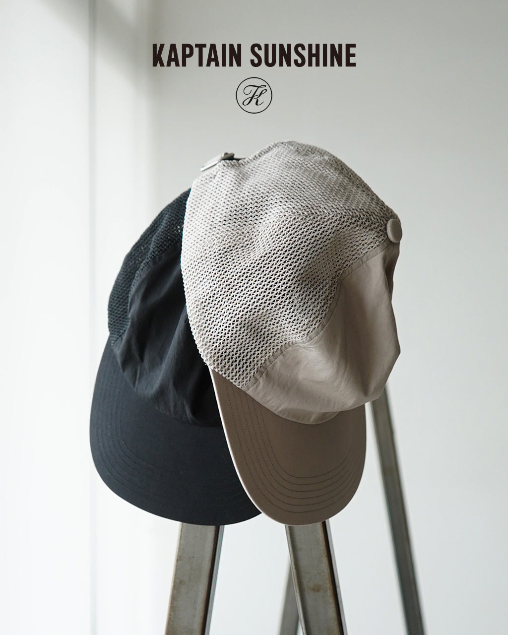 【SALE!20%OFF】和紙メッシュ BBキャップ WASHI MESH BB CAP KS25SKJ01