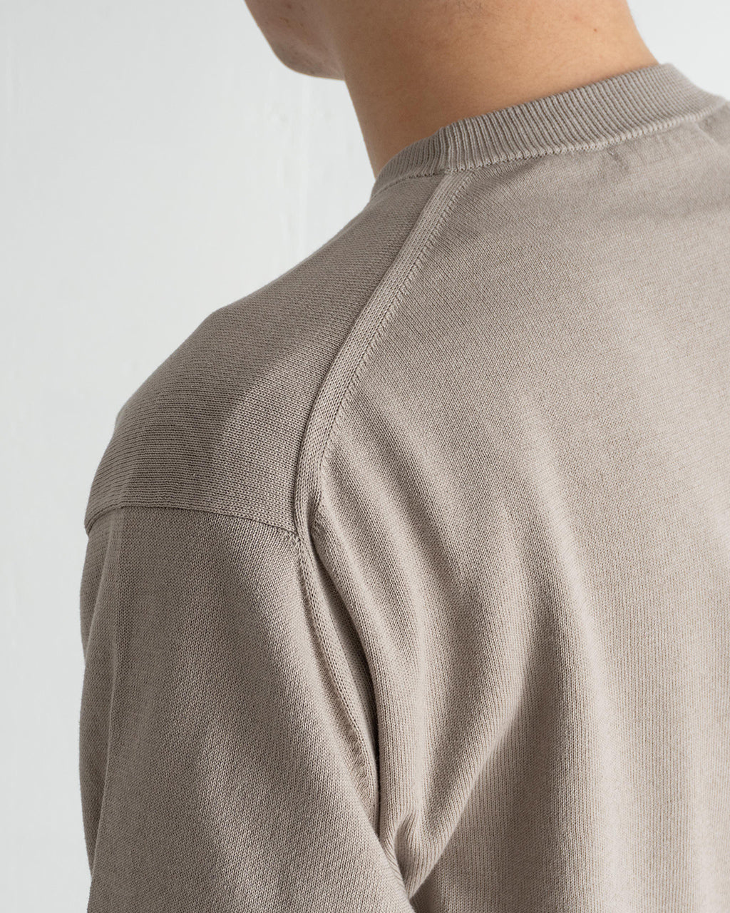 【SALE!30%OFF】コットンニット クルーネック プルオーバー セーター COTTON KNIT CREWNECK PULLOVER KS25SKN04