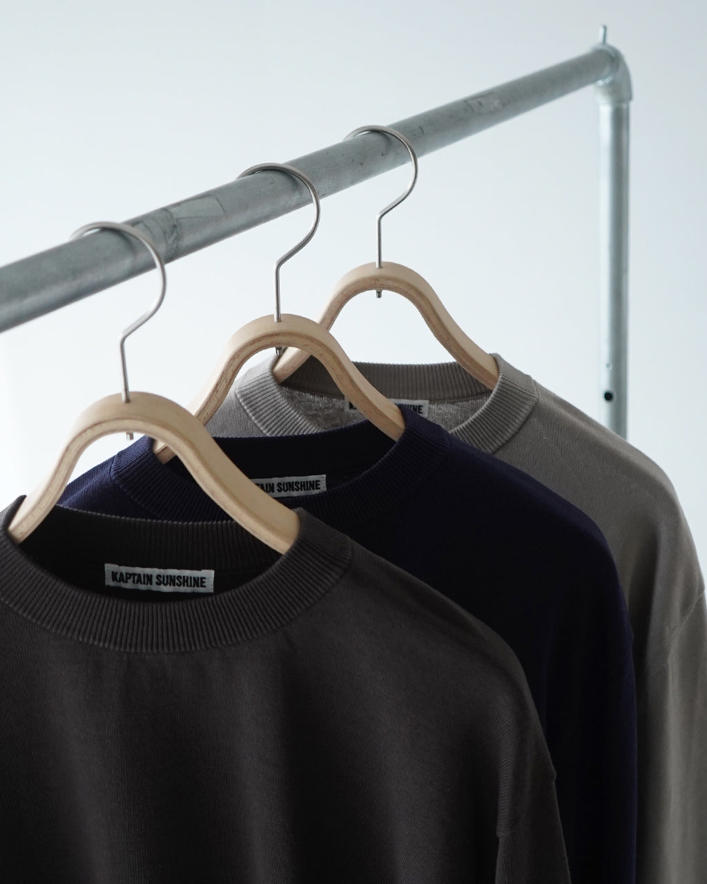 【SALE!30%OFF】コットンニット クルーネック プルオーバー セーター COTTON KNIT CREWNECK PULLOVER KS25SKN04