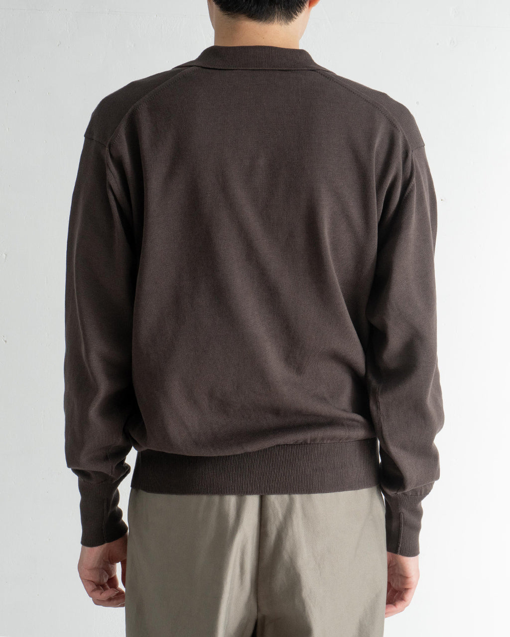 【SALE!30%OFF】コットンニットスキッパー シャツ セーター COTTON KNIT SKIPPER SHIRT KS25SKN05