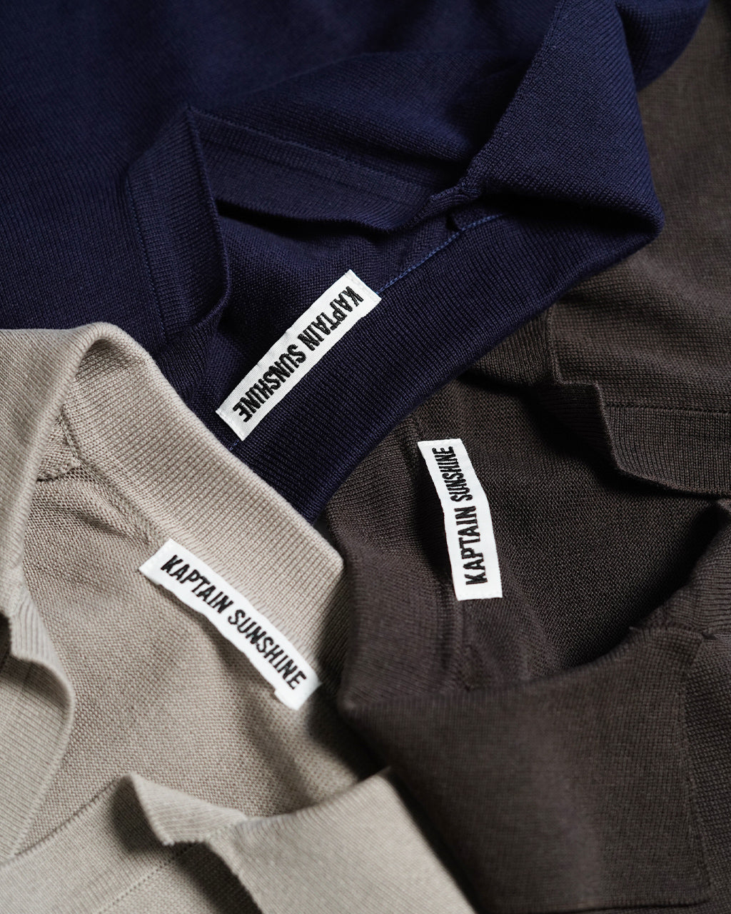 【SALE!30%OFF】コットンニットスキッパー シャツ セーター COTTON KNIT SKIPPER SHIRT KS25SKN05