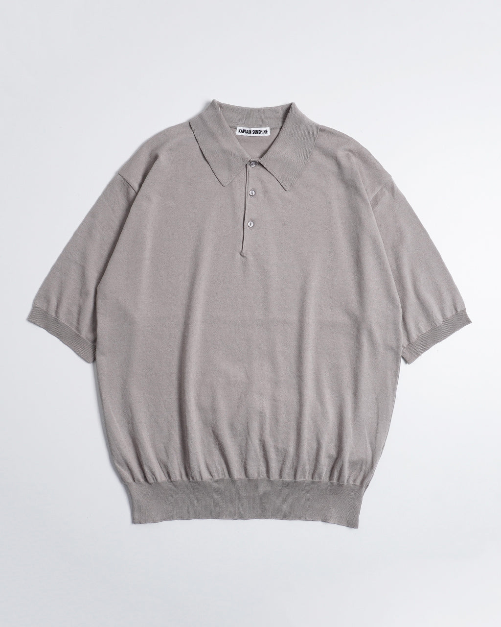 【SALE!20%OFF】コットン ニット ポロシャツ COTTON KNIT POLOSHIRT 半袖 KS25SKN06