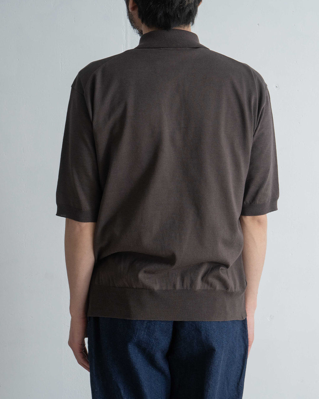 【SALE!20%OFF】コットン ニット ポロシャツ COTTON KNIT POLOSHIRT 半袖 KS25SKN06