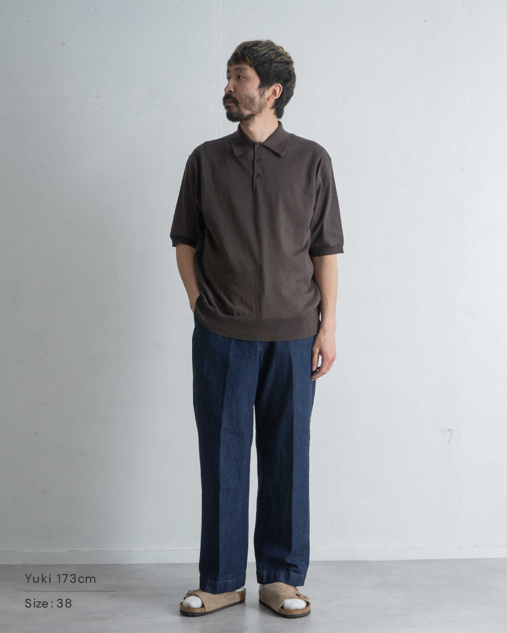 【SALE!20%OFF】コットン ニット ポロシャツ COTTON KNIT POLOSHIRT 半袖 KS25SKN06