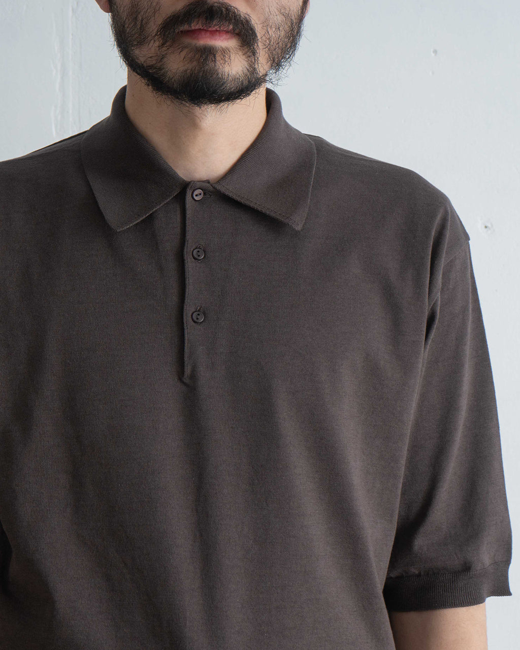 【SALE!20%OFF】コットン ニット ポロシャツ COTTON KNIT POLOSHIRT 半袖 KS25SKN06