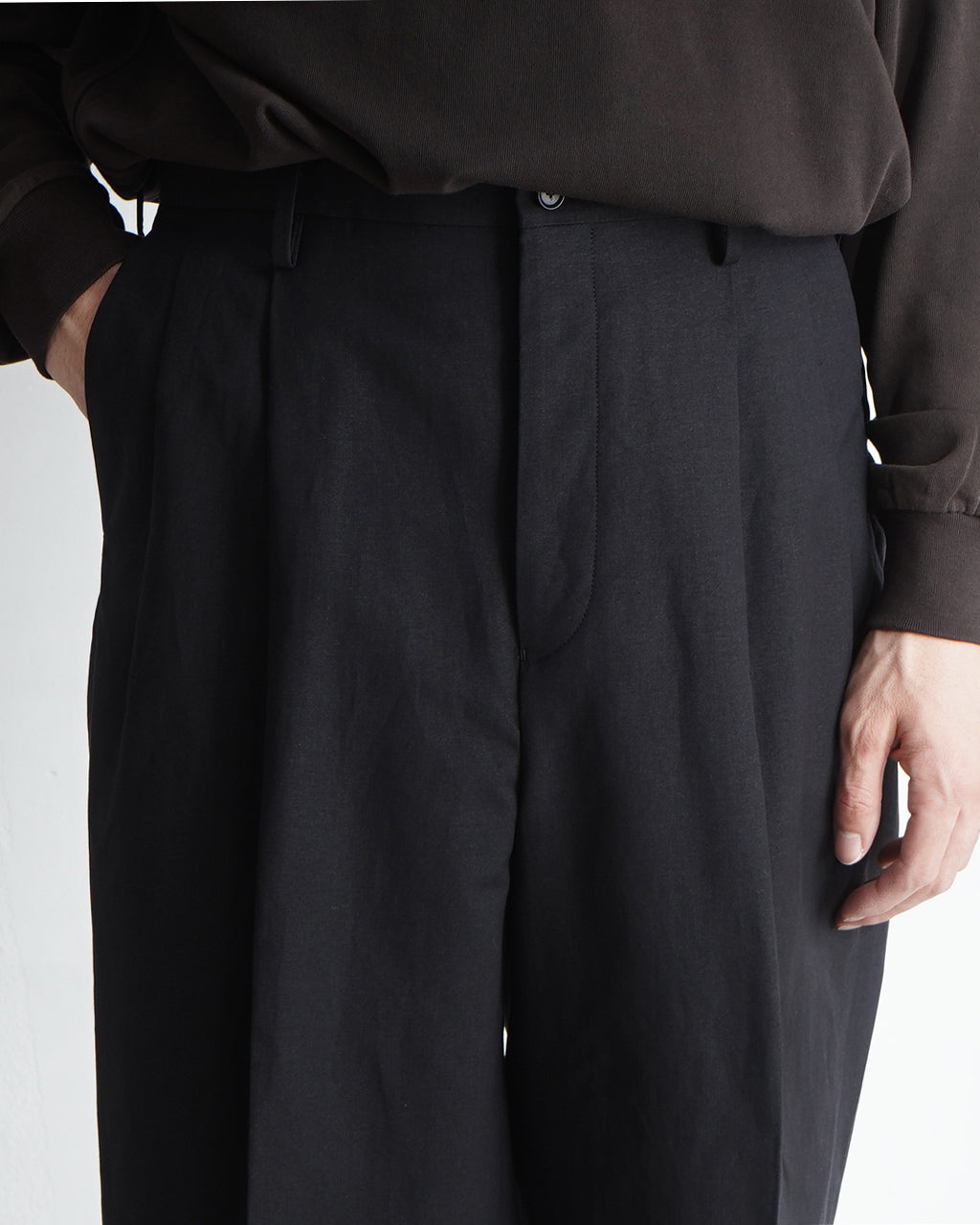 【SALE!20%OFF】シューカット スラックス Shoecut Slacks パンツ トラウザー サマーウール リラックス KS25SPT06