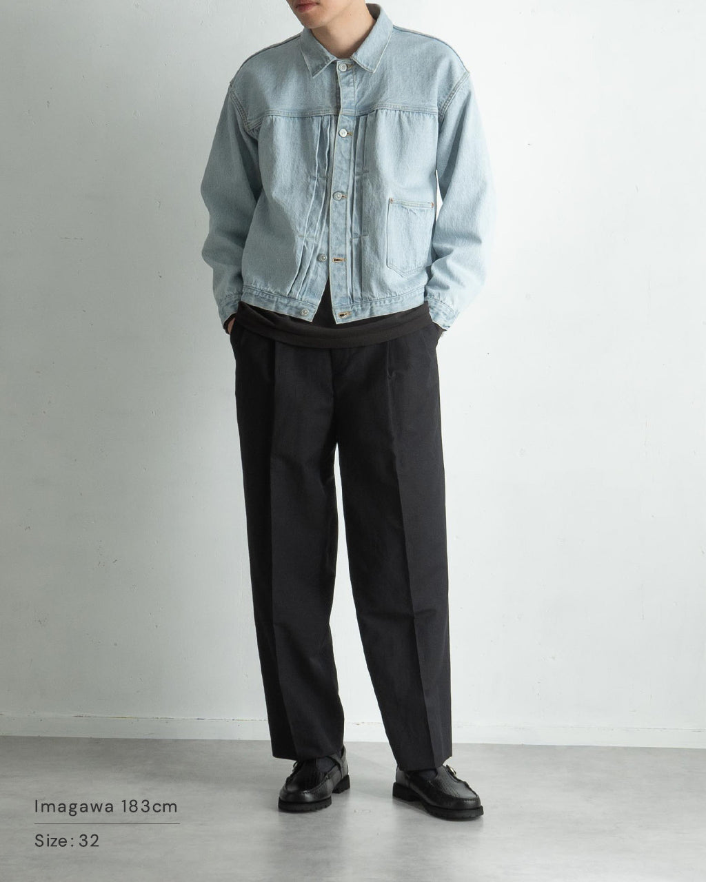 【SALE!20%OFF】シューカット スラックス Shoecut Slacks パンツ トラウザー サマーウール リラックス KS25SPT06