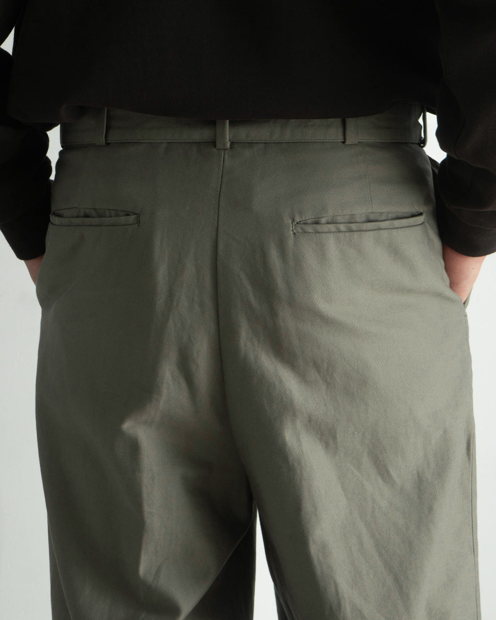 【SALE!20%OFF】ベルト付き トラウザー パンツ リビエラ パンタロン BELTED RIVIERA PANTALON KS25SPT14