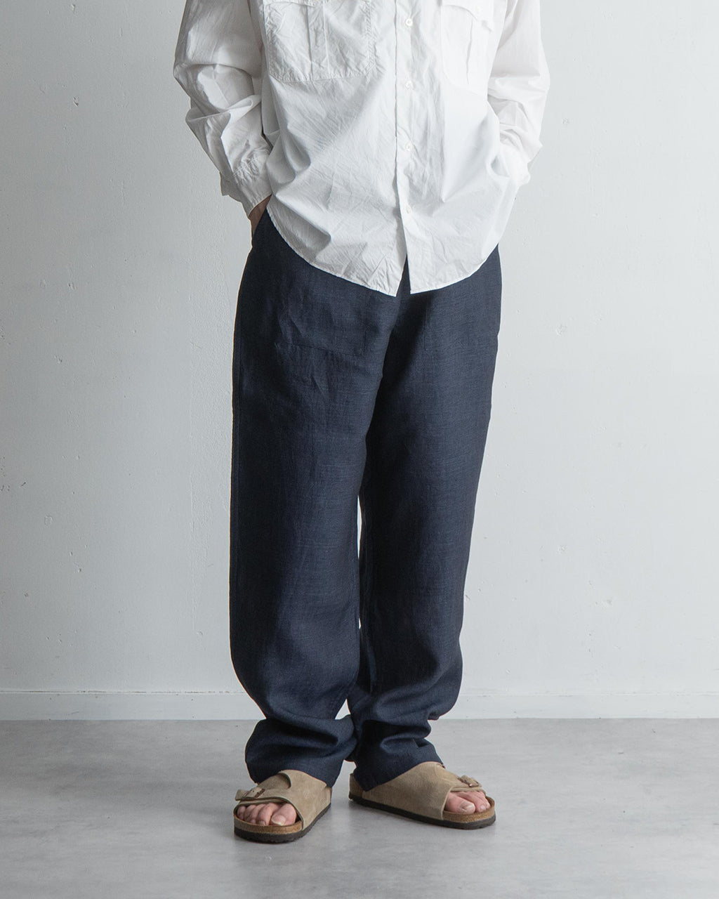 リネン 麻 ウォーク イージー ベイカーパンツ Walk Easy Baker Pants イージーパンツ ボトムス フルレングス KS25SPT17