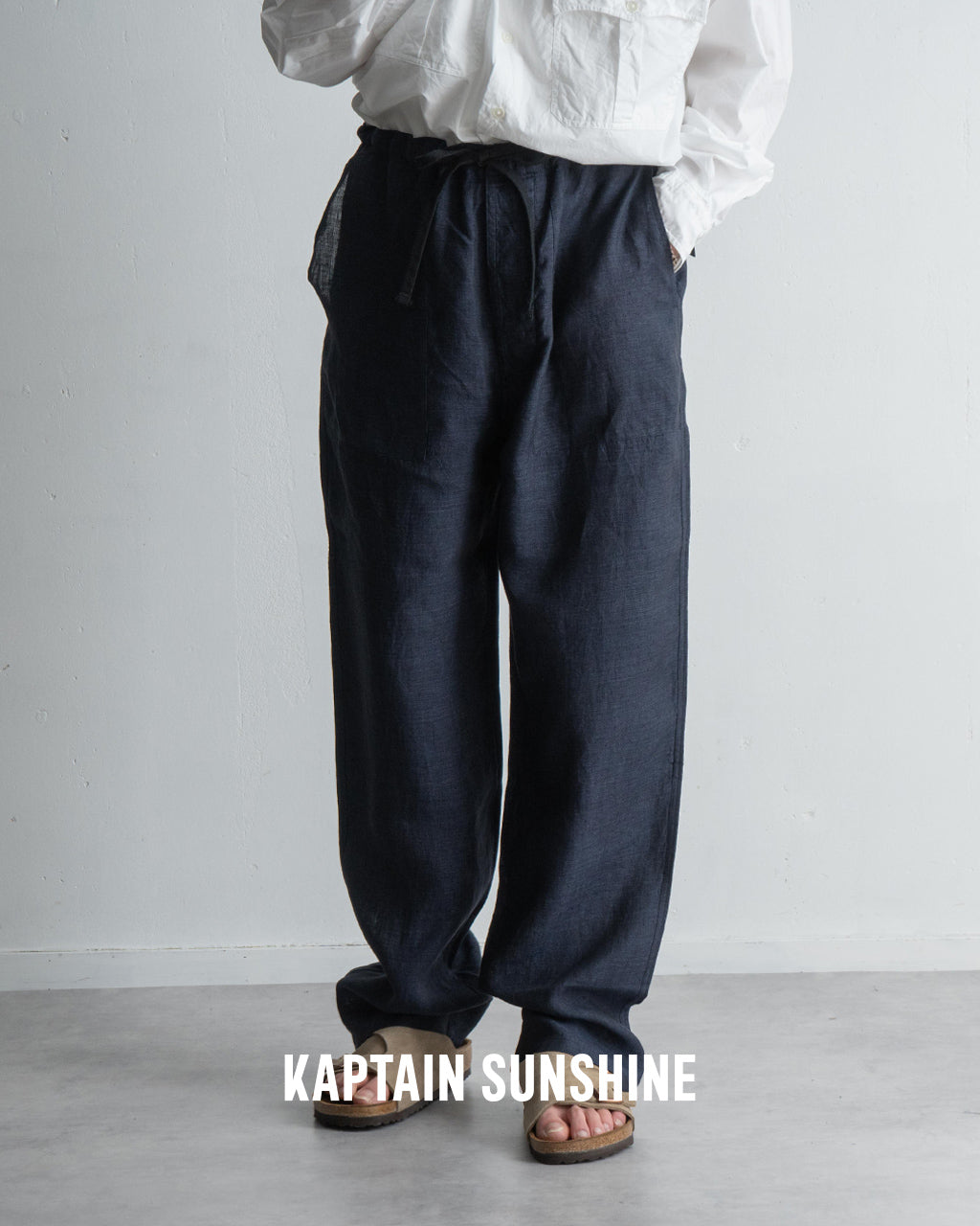 リネン 麻 ウォーク イージー ベイカーパンツ Walk Easy Baker Pants イージーパンツ ボトムス フルレングス KS25SPT17