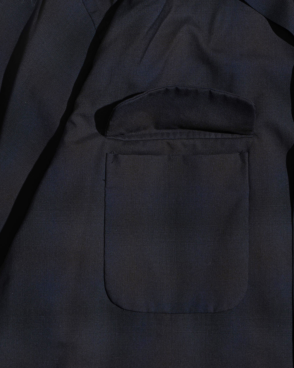 【SALE!20%OFF】オープンカラー 半袖シャツ Open Collared SS Shirt サマーウール Super140's KS25SSH04