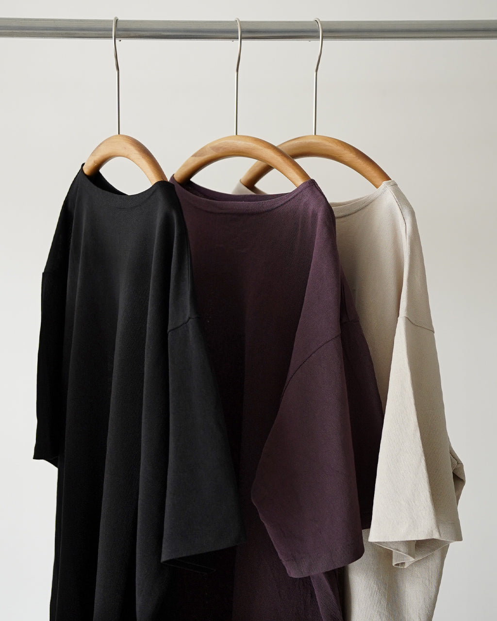 Washi Tenjiku Boatneck Half-sleeve Tee KS26SCS14