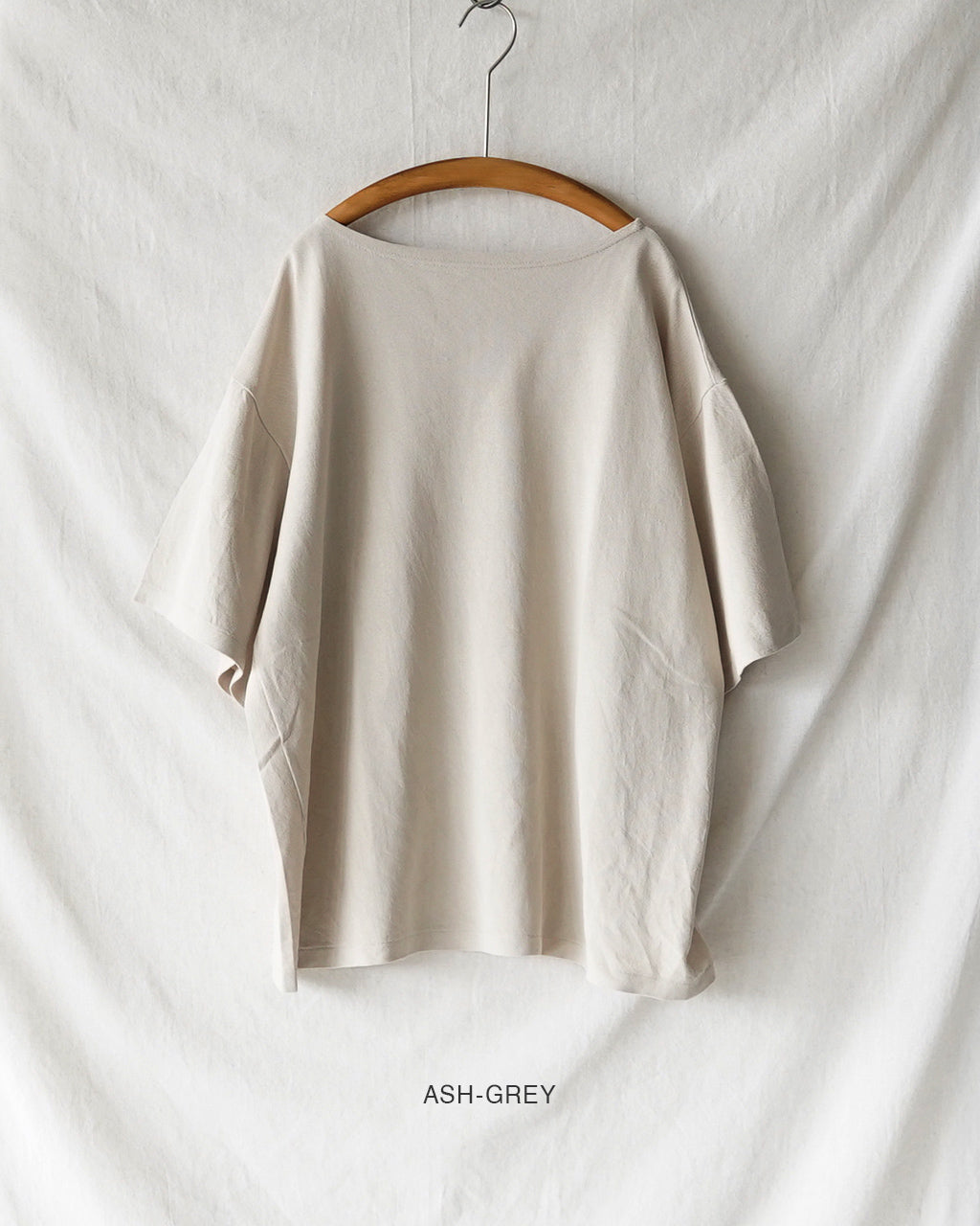 Washi Tenjiku Boatneck Half-sleeve Tee KS26SCS14