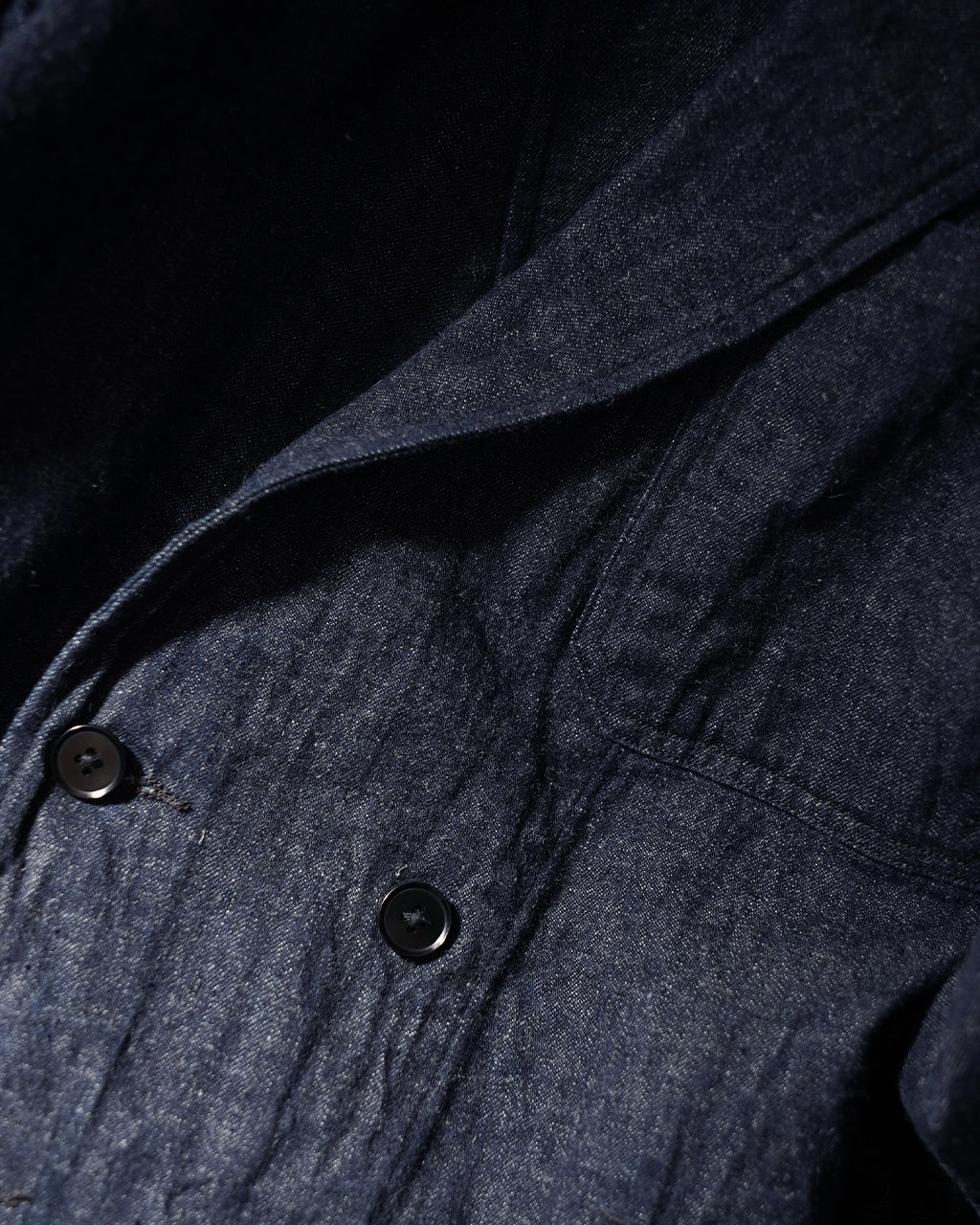 Cotton Linen Denim DB Take Easy Jacket KS26SJK33
