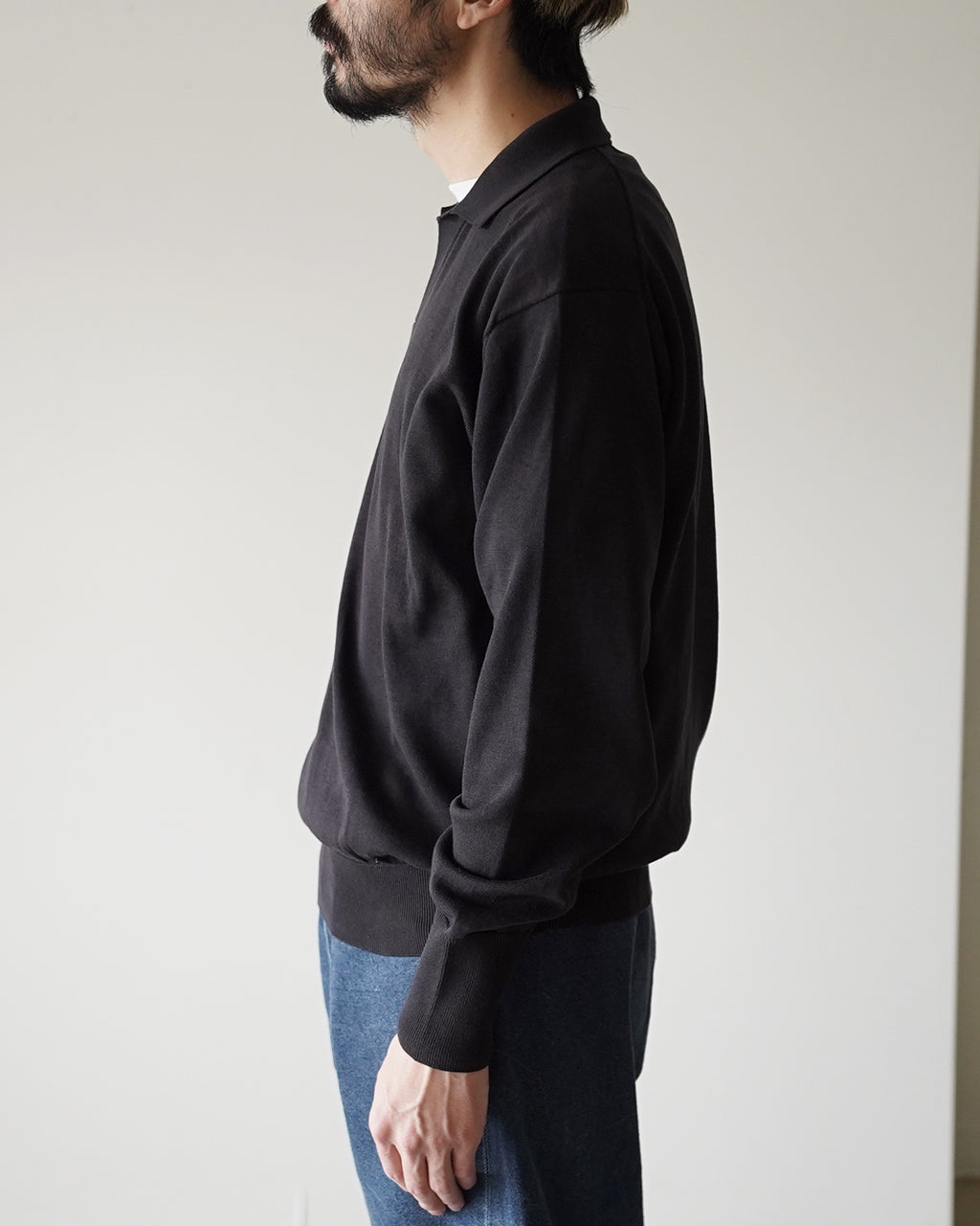 Cotton Knit Skipper Shirt KS26SKN06