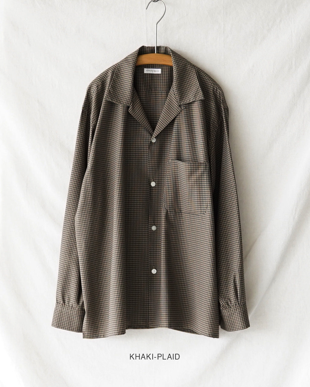 Summer Wool Open Collar Shirt KS26SSH01