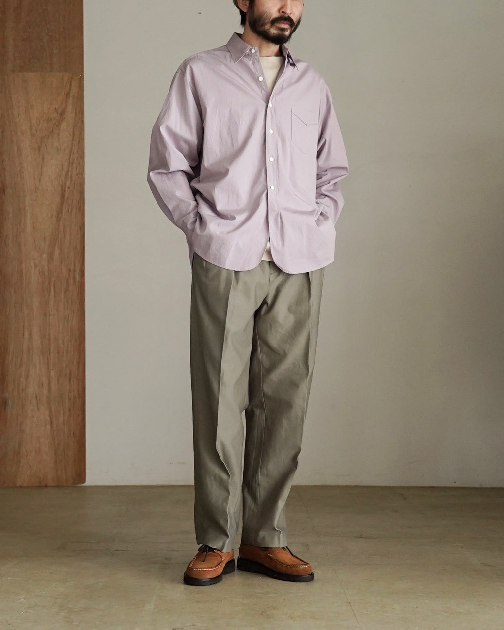 Hakeme Chambray Classic Dress Shirt KS26SSH07