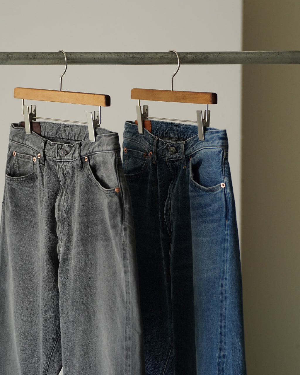 5P Zipper Front Denim Pants 13.5oz KSBS109DZ