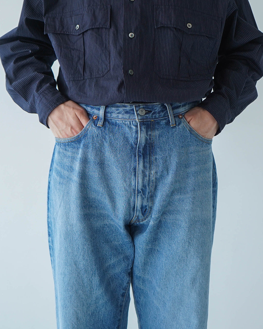 KAPTAIN SUNSHINE キャプテンサンシャイン デニム 5ポケット ジッパー フロント デニムパンツ 5P Zipper Front Denim Pants 13.5oz セルビッチデニム ジーンズ KSBS109DZ【クーポン対象外】【送料無料】