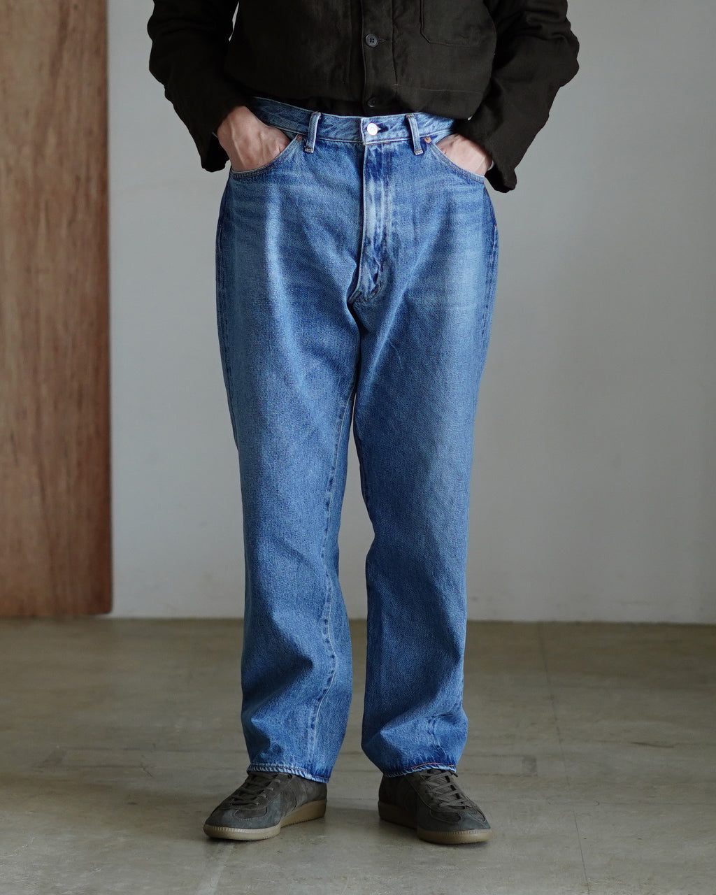 5P Zipper Front Denim Pants 13.5oz KSBS109DZ