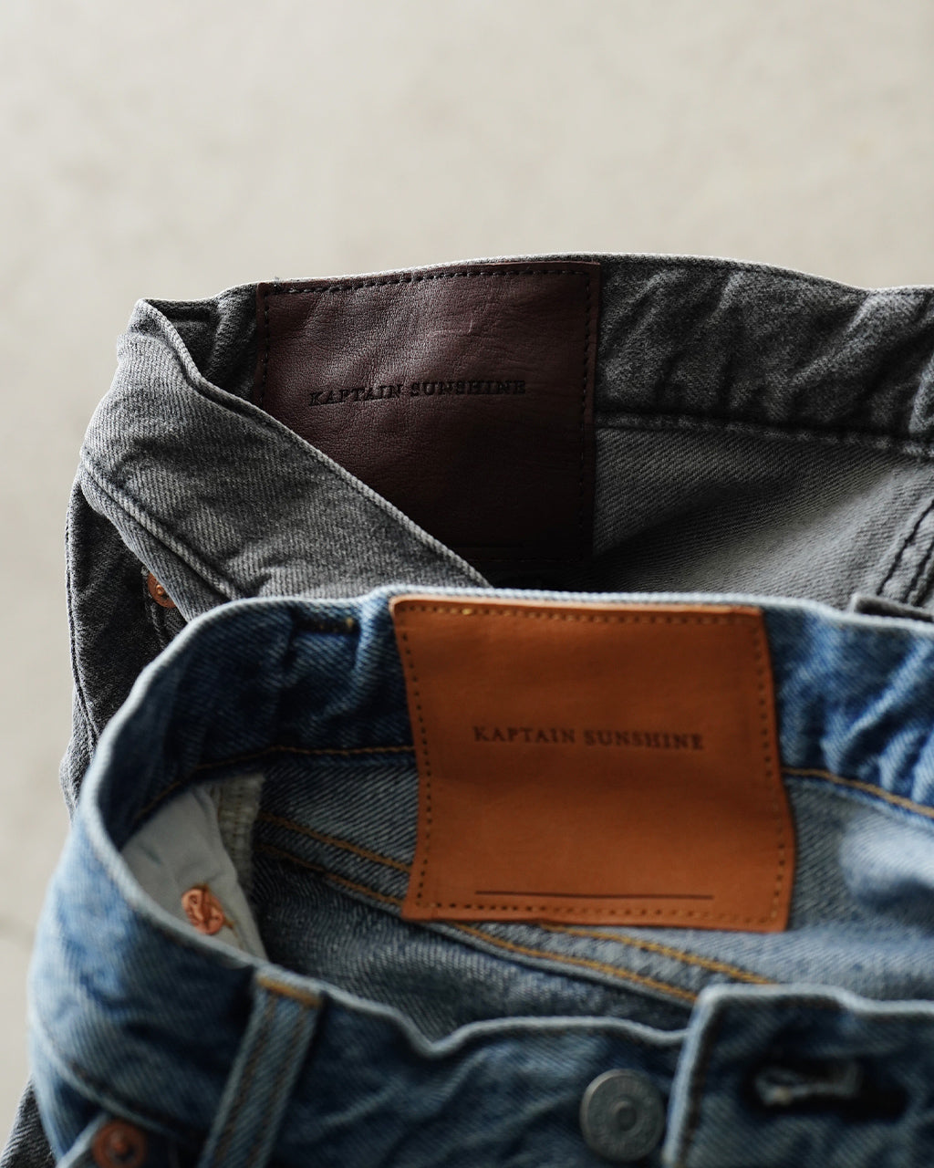 5P Zipper Front Denim Pants 13.5oz KSBS109DZ