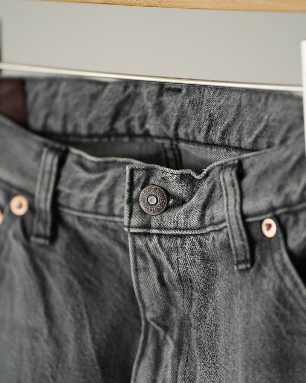 5P Zipper Front Denim Pants 13.5oz KSBS109DZ