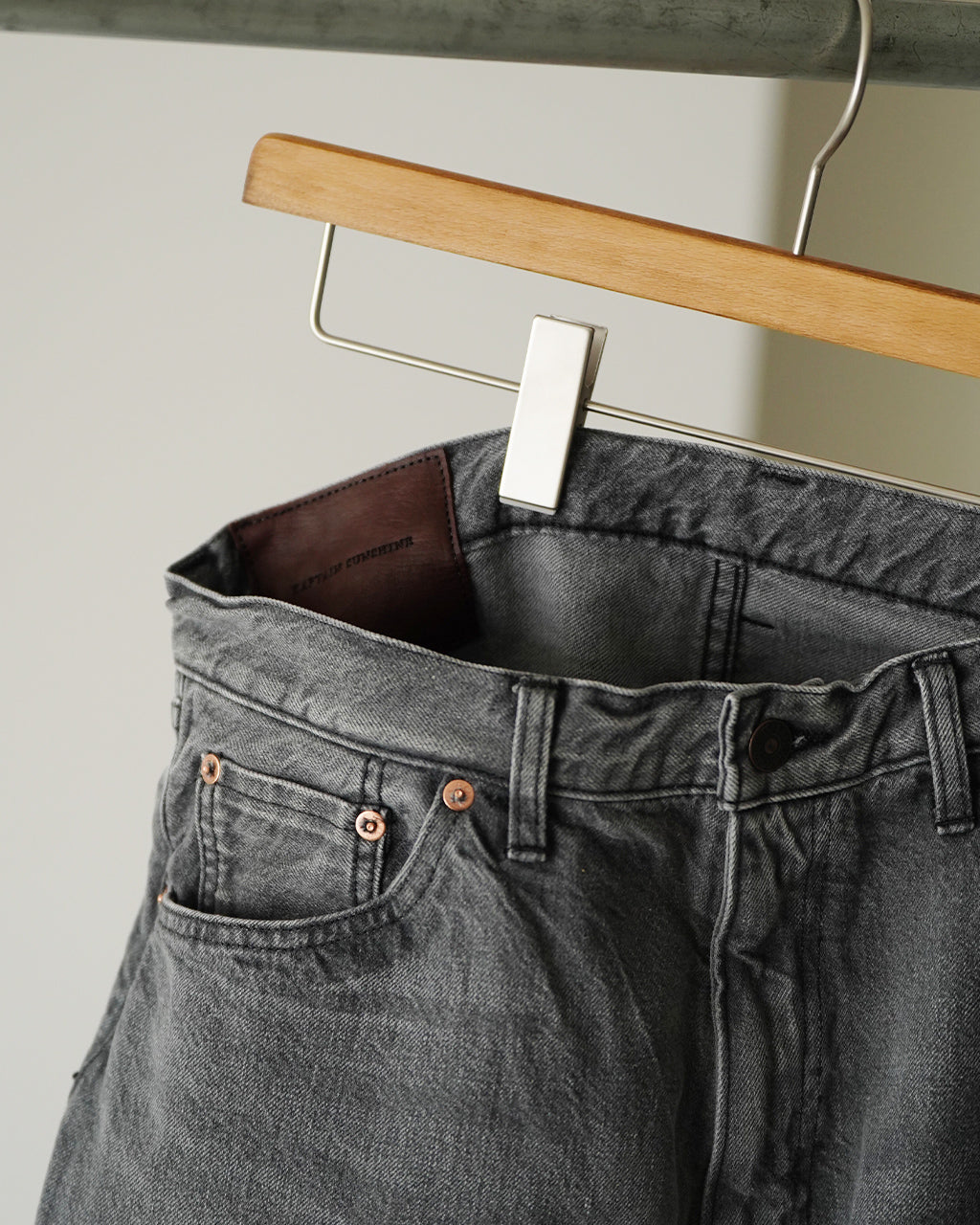 5P Zipper Front Denim Pants 13.5oz KSBS109DZ