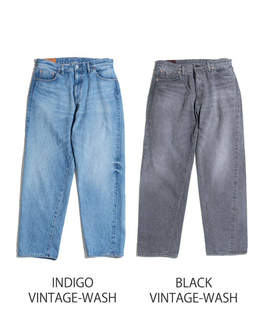 デニム 5ポケット ジッパー フロント デニムパンツ 5P Zipper Front Denim Pants 13.5oz セルビッチデニム ジーンズ KSBS109DZ