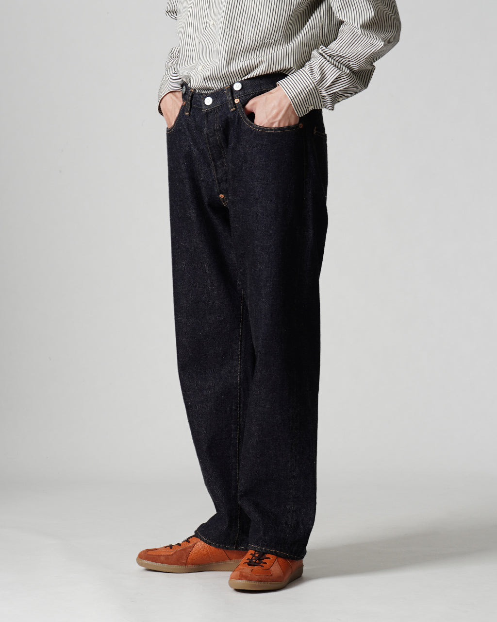 1930 ストレート デニム パンツ 1930 Straight Denim Pants インディゴ ワンウォッシュ KSBS201DZ0609