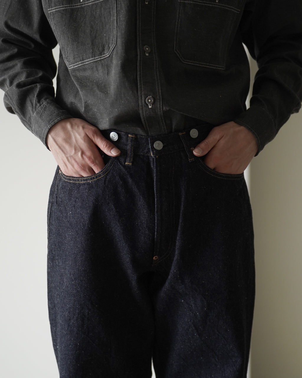 1930 Straight Denim Pants KSBS201DZ