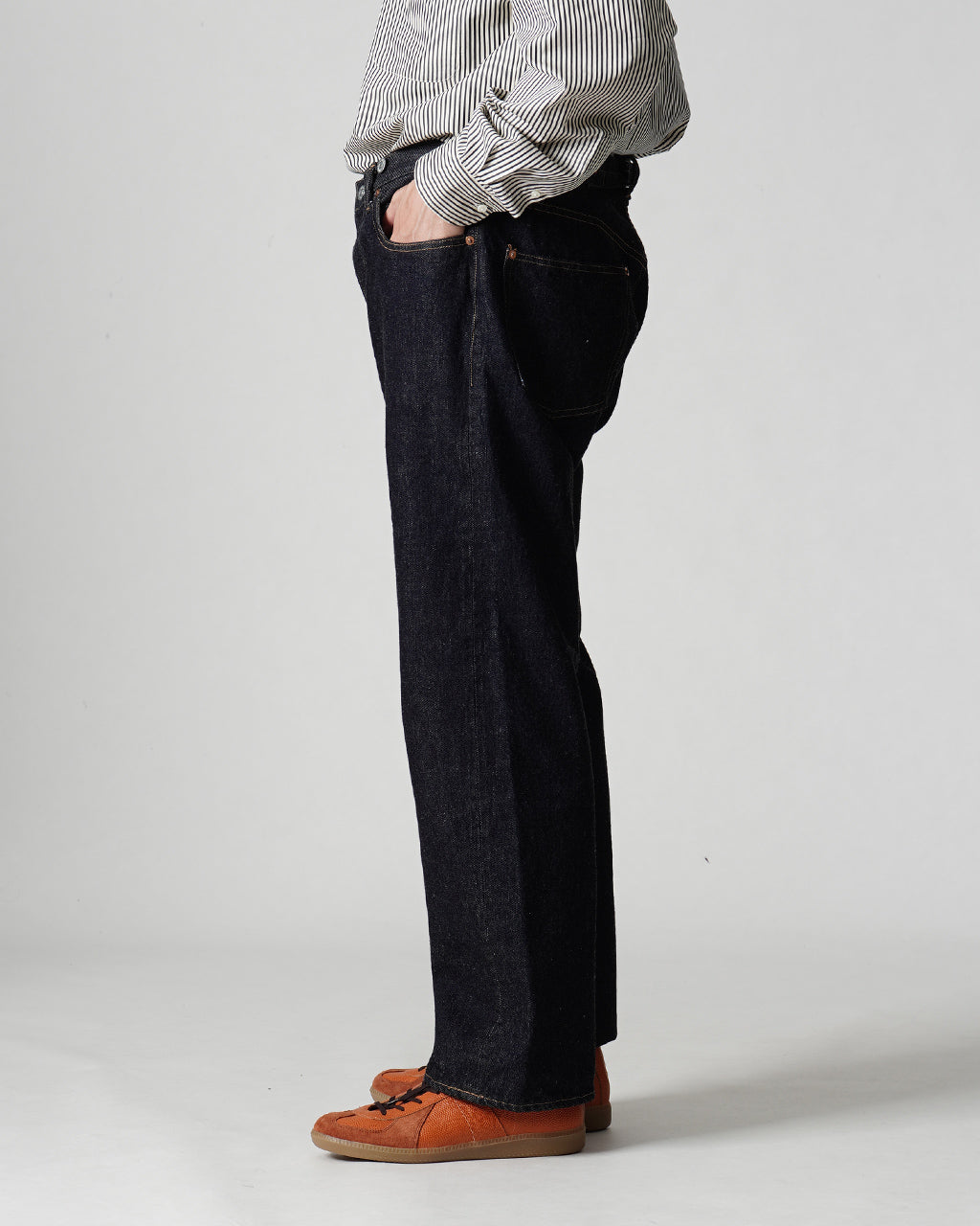 1930 ストレート デニム パンツ 1930 Straight Denim Pants インディゴ ワンウォッシュ KSBS201DZ0609
