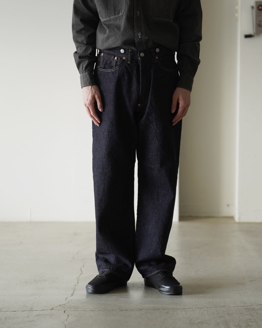 1930 Straight Denim Pants KSBS201DZ