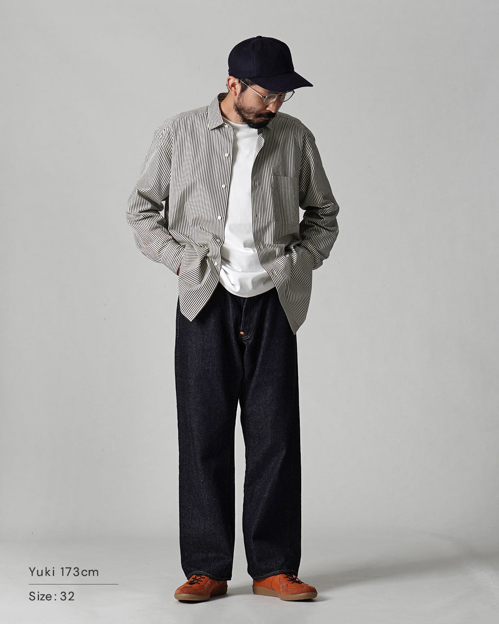 1930 Straight Denim Pants KSBS201DZ0609