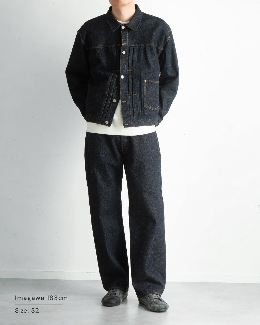 1930 ストレート デニム パンツ 1930 Straight Denim Pants インディゴ ワンウォッシュ KSBS201DZ0609