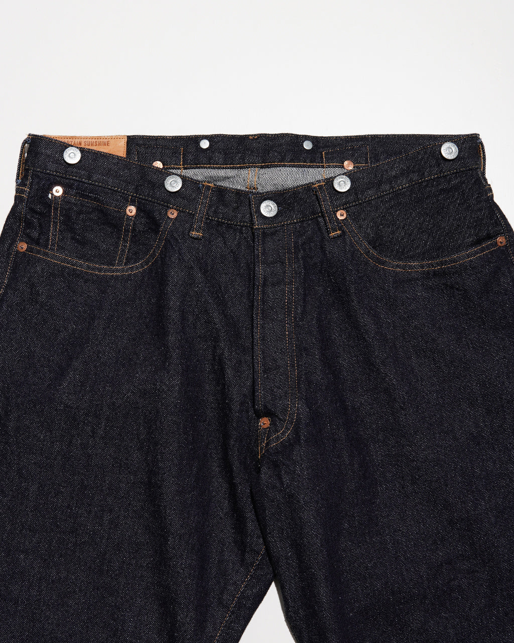 1930 ストレート デニム パンツ 1930 Straight Denim Pants インディゴ ワンウォッシュ KSBS201DZ0609