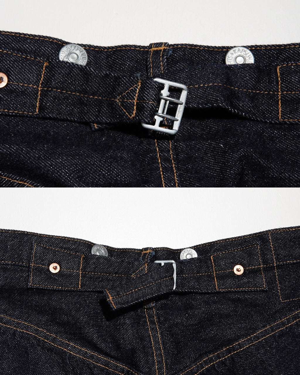 1930 ストレート デニム パンツ 1930 Straight Denim Pants インディゴ ワンウォッシュ KSBS201DZ0609