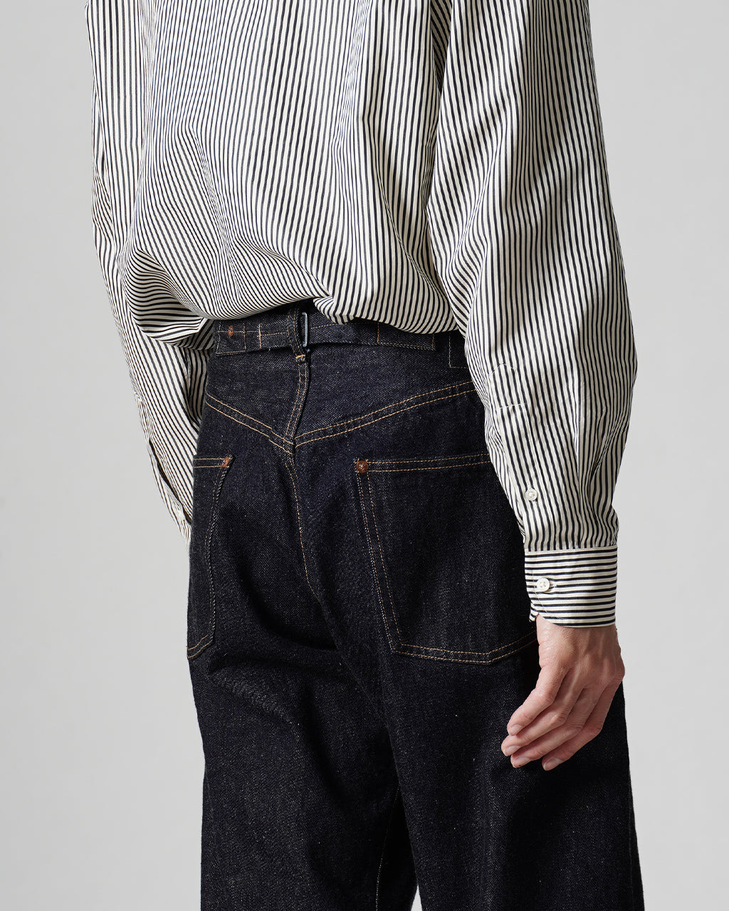 1930 ストレート デニム パンツ 1930 Straight Denim Pants インディゴ ワンウォッシュ KSBS201DZ0609