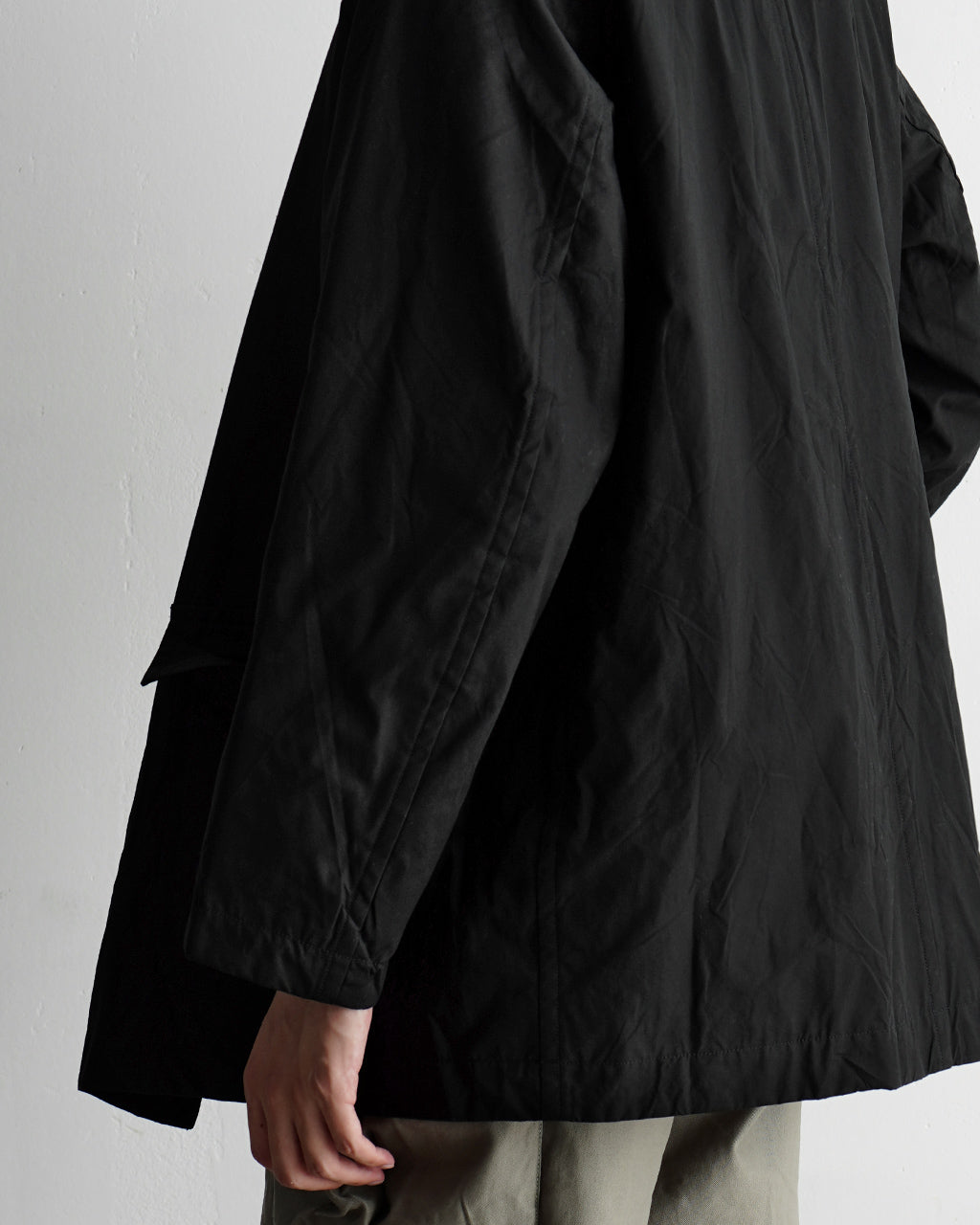 【Crouka別注】ショート トラベラー コート(スーパー ハイ デンシティ コットン クロス) SHORT TRAVELLER COAT (SUPER HIGH DENSITY COTTON CLOTH) アウター KSCR24FCO01