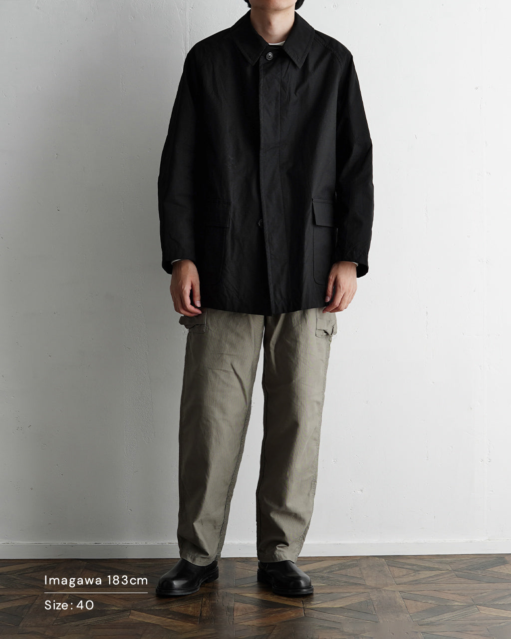 【Crouka別注】ショート トラベラー コート(スーパー ハイ デンシティ コットン クロス) SHORT TRAVELLER COAT (SUPER HIGH DENSITY COTTON CLOTH) アウター KSCR24FCO01